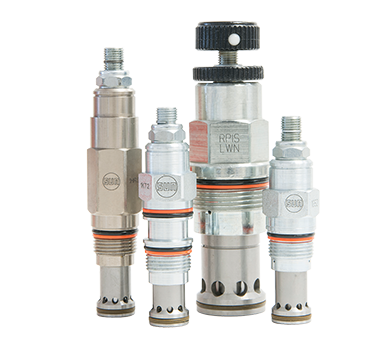 Poppet Style Relief Valves