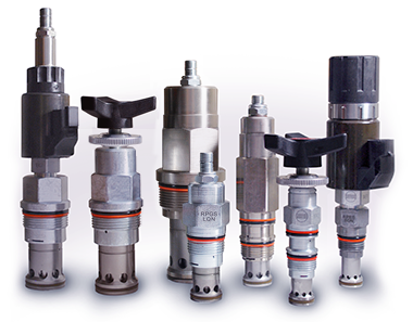 Pilot Operated, Balanced Poppet Relief Valves