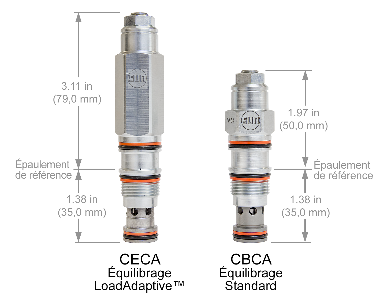 CECA - CBCA Dimension Comparison